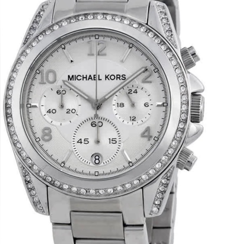 Michael Kors Women's MK5165 Silver Stainless-Steel Quartz Watch